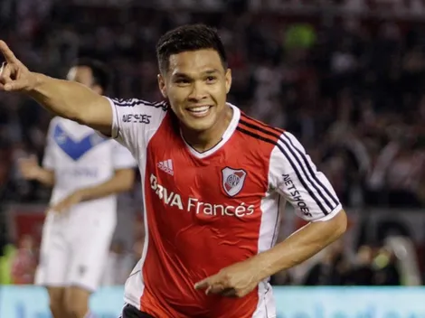 Teo festejó sus 200 goles y se acordó de River