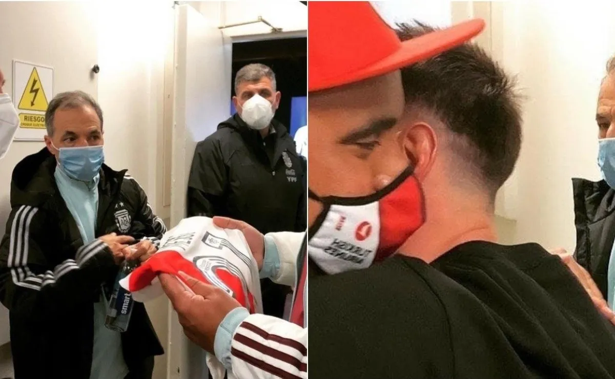 El utilero de River reveló la emoción de Messi al recibir su regalo