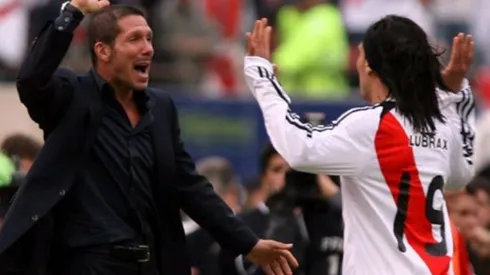 El Cholo Simeone destacó a todos los delanteros que tuvo como DT de River