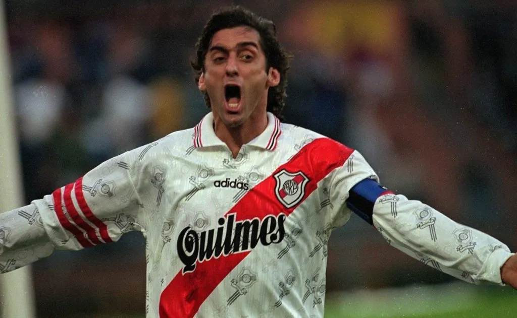 Enzo Francescoli, ídolo entre los ídolos de River.