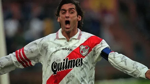 Enzo Francescoli, ídolo entre los ídolos de River.