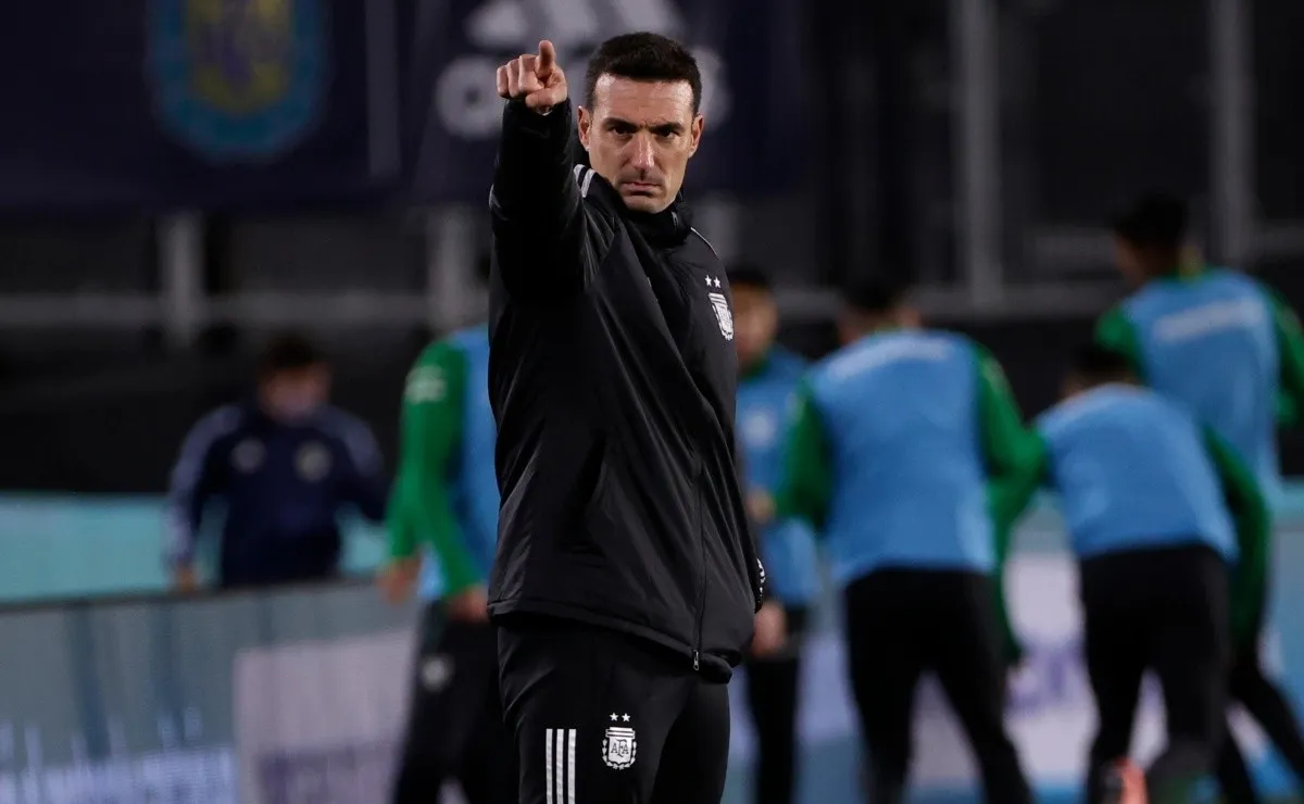 El entrenador de la Selección se mostró contento por el estado del campo del Monumental.
