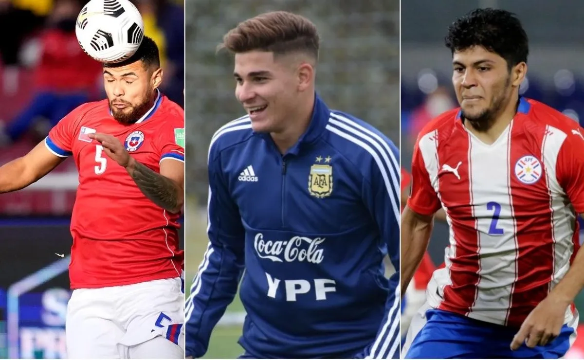 Los jugadores de River que representarán a sus respectivas selecciones en la décima fecha de las Eliminatorias Sudamericanas.