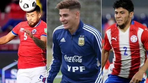 Los jugadores de River que representarán a sus respectivas selecciones en la décima fecha de las Eliminatorias Sudamericanas.