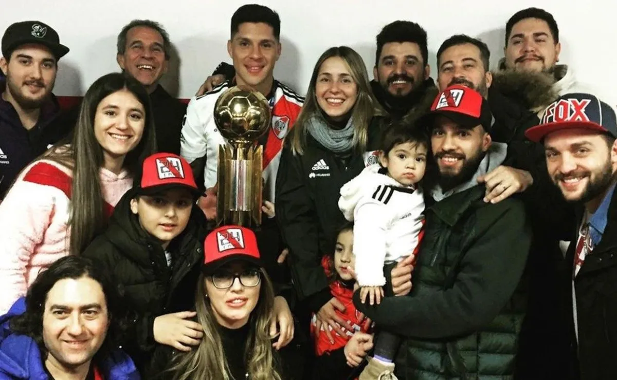 El detalle riverplatense de la sobrina de Enzo Pérez