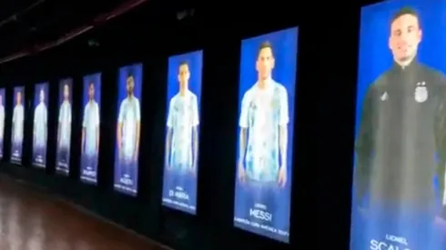 El Estadio Monumental listo para recibir a los campeones de América.