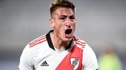 El punta se reencontró con le gol y marcó el empate del Millonario.