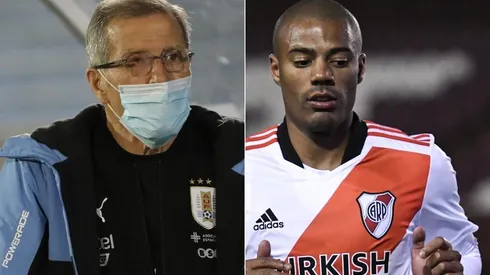 Tabárez, molesto: su postura con De La Cruz