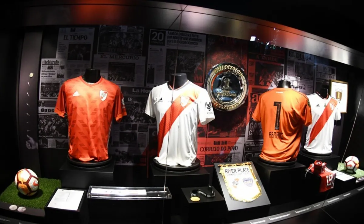 Los mejores objetos de la final de Madrid que se exhiben en el Museo River.