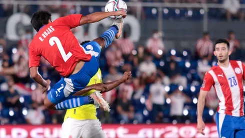 Rojas y Martínez tuvieron minutos con Paraguay