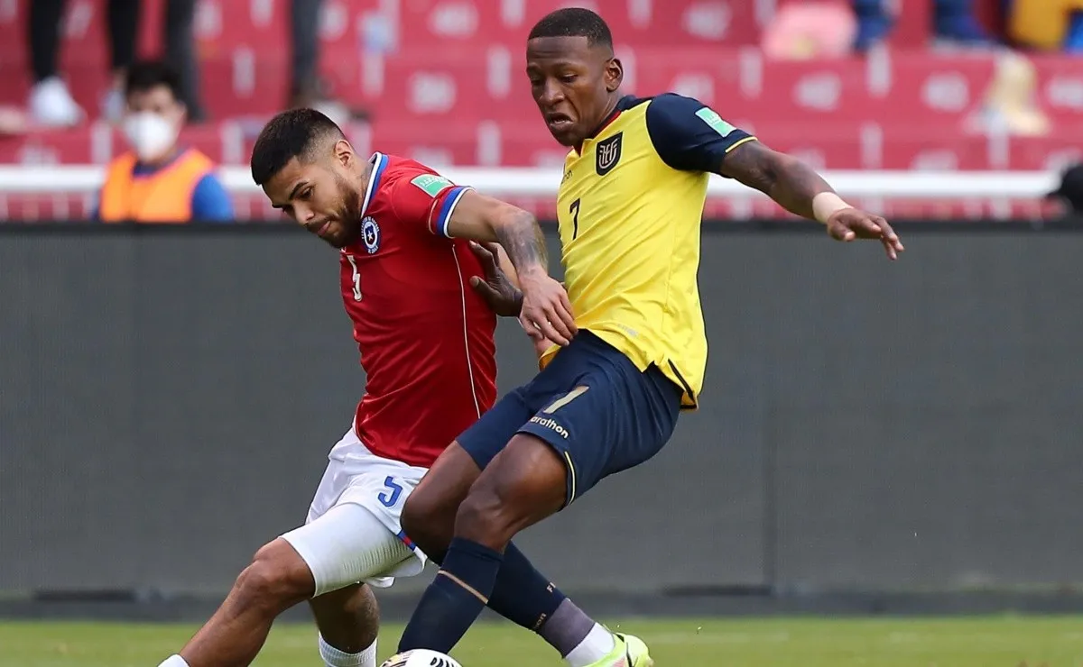 Díaz jugó los 90 minutos en el empate de Chile