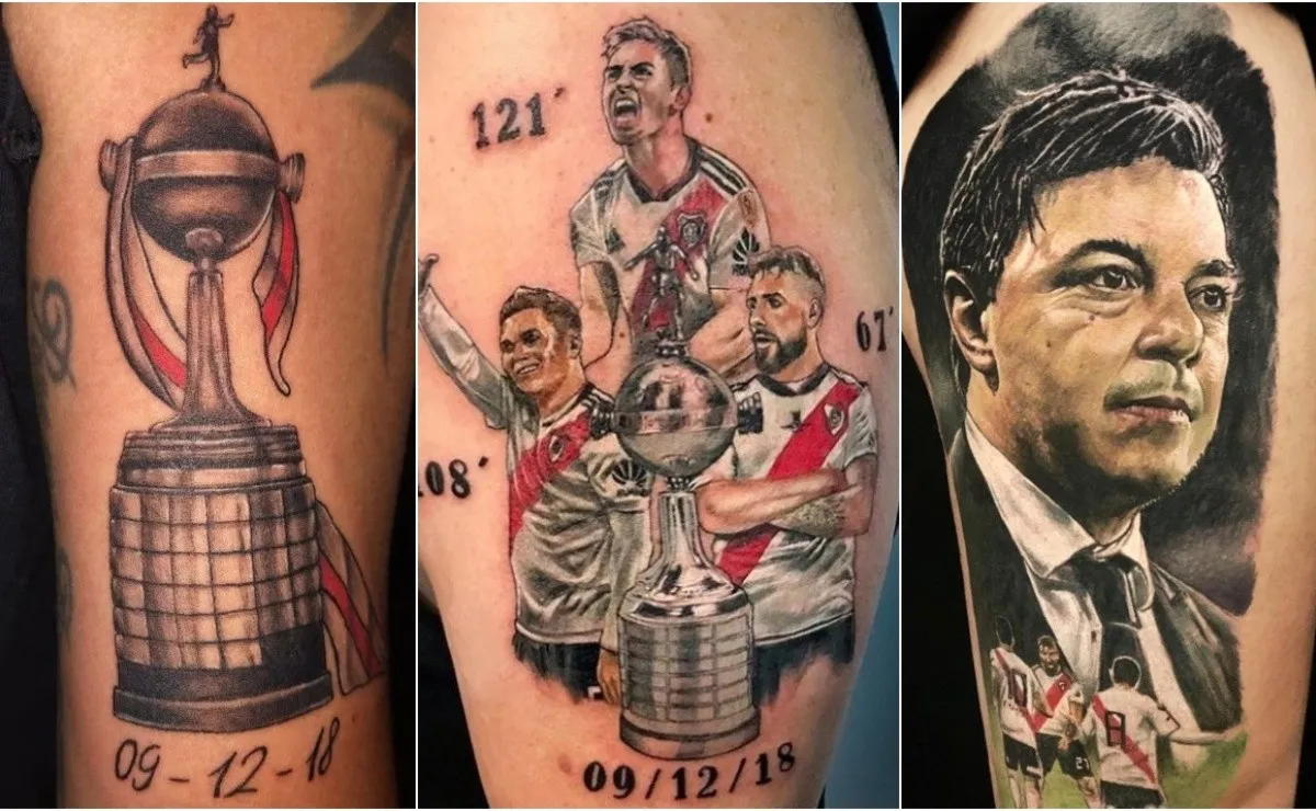 Mirá los mejores tatuajes de la inolvidable consagración en Madrid.