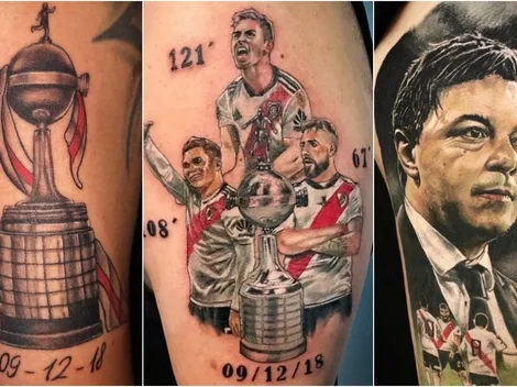 Los mejores tatuajes de la Libertadores 2018