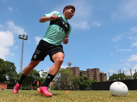 Armani y Álvarez se entrenaron en soledad en Venezuela