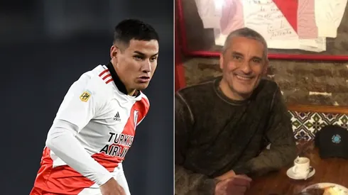 Hernán Díaz respaldó a Alex Vigo como lateral derecho de River y le pidió a los hinchas que tengan paciencia y que lo apoyen.