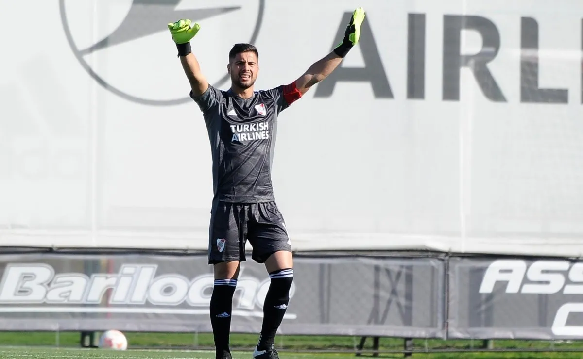 Franco Petroli, capitán de la Reserva, concentró por primera vez con el plantel profesional.