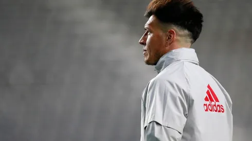 Enrique Bologna regresa al arco de River, su último encuentro fue en diciembre de 2020 ante Argentinos Juniors por la Copa Diego Maradona.