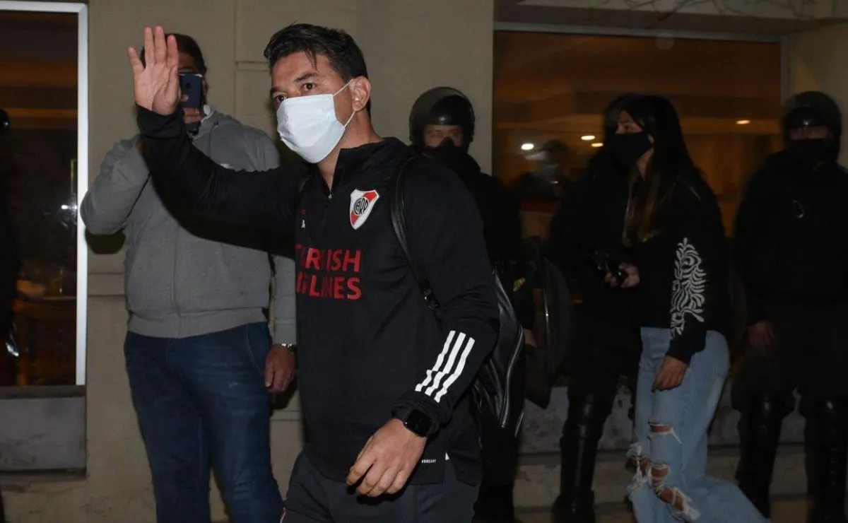El gesto de Gallardo con los hinchas en Junín