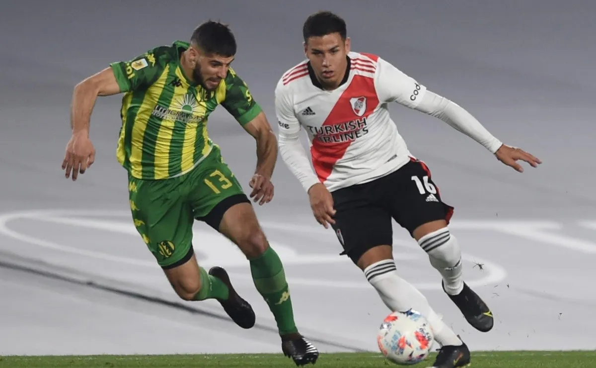 Alex Vigo jugó ante Aldosivi su mejor partido desde que llegó a River y así lo demuestran las estadísticas.