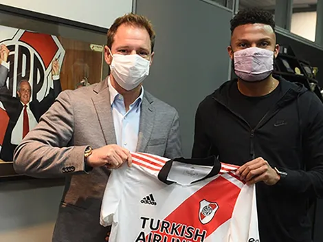 Es oficial: Thomas Gutiérrez firmó su primer contrato con River