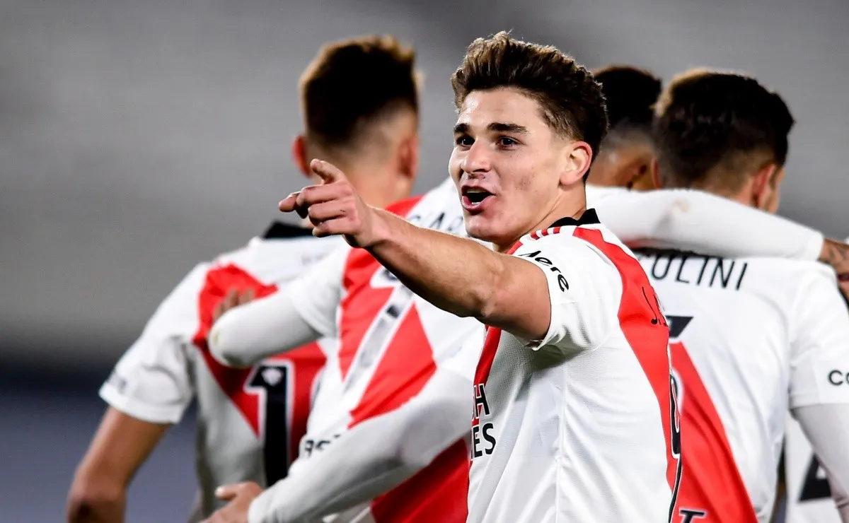 Todos los goles de River frente a Aldosivi.