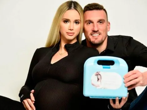 Armani fue papá por primera vez