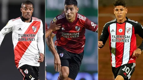 Nicolás De La Cruz, Fabrizio Angileri y Jorge Carrascal son tres de los lesionados que actualmente tiene River.