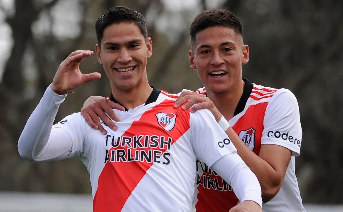 La Reserva de River goleó a Aldosivi, pero Londoño salió lesionado