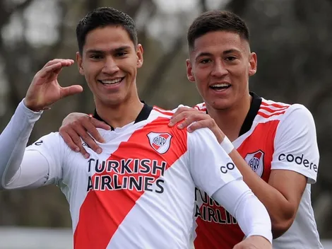 La Reserva de River goleó a Aldosivi, pero Londoño salió lesionado