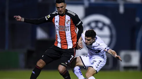 River enfrentó a Gimnasia y Esgrima La Plata por la séptima fecha de la Liga Profesional en el Juan Carmelo Zerillo.
