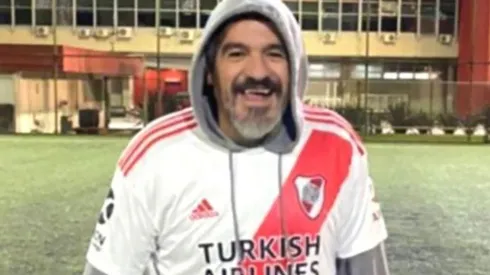 El Burrito sigue despuntando el vicio y juega para el Fútbol Senior de River.