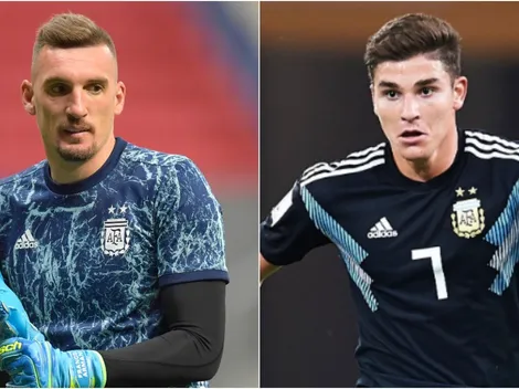 El pedido que River le hará a Scaloni por Armani y Álvarez