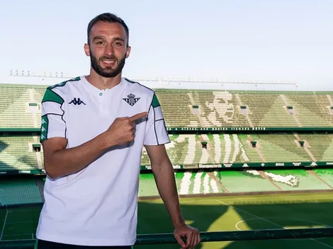 La divertida presentación de Pezzella en el Betis