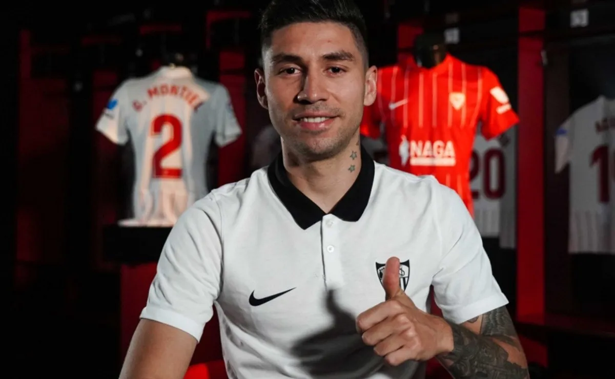 Gonzalo Montiel dio su primera entrevista como jugador del Sevilla y no se olvidó de su paso por River, donde estuvo en la pensión por varios años.