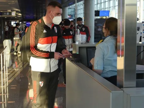 River, rumbo a Brasil y lleno de ilusión