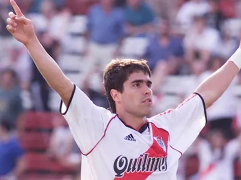 Saviola y Ángel recordaron uno de los mejores goles del colombiano