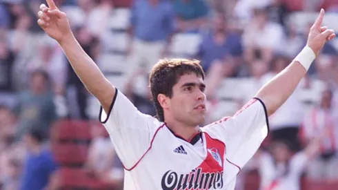 Juan Pablo Ángel recordó junto a Javier Saviola un partidazo que ambos jugaron ante Belgrano por el Apertura de 1999.