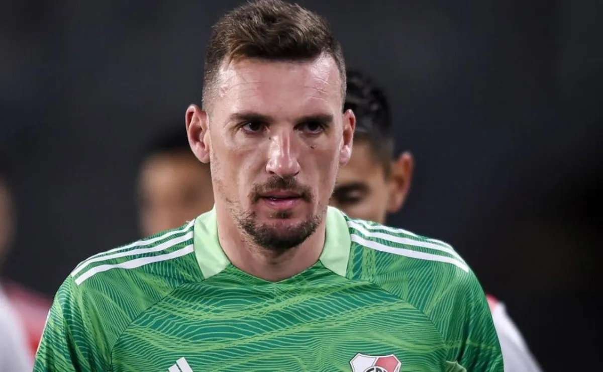 Franco Armani mostró su angustia pero fue optimista de cara a lo que viene.