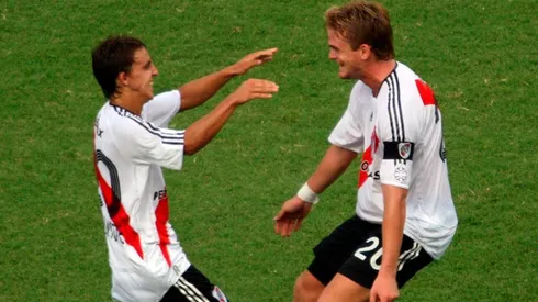 Buonanotte y Cristian Nasuti, integrantes de aquel plantel campeón del 2008.