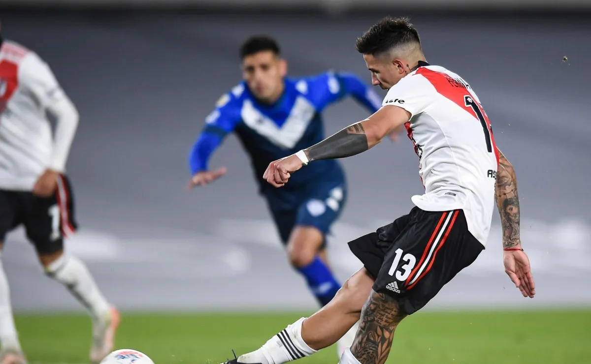 El momento de la ejecución del penal del número 13.