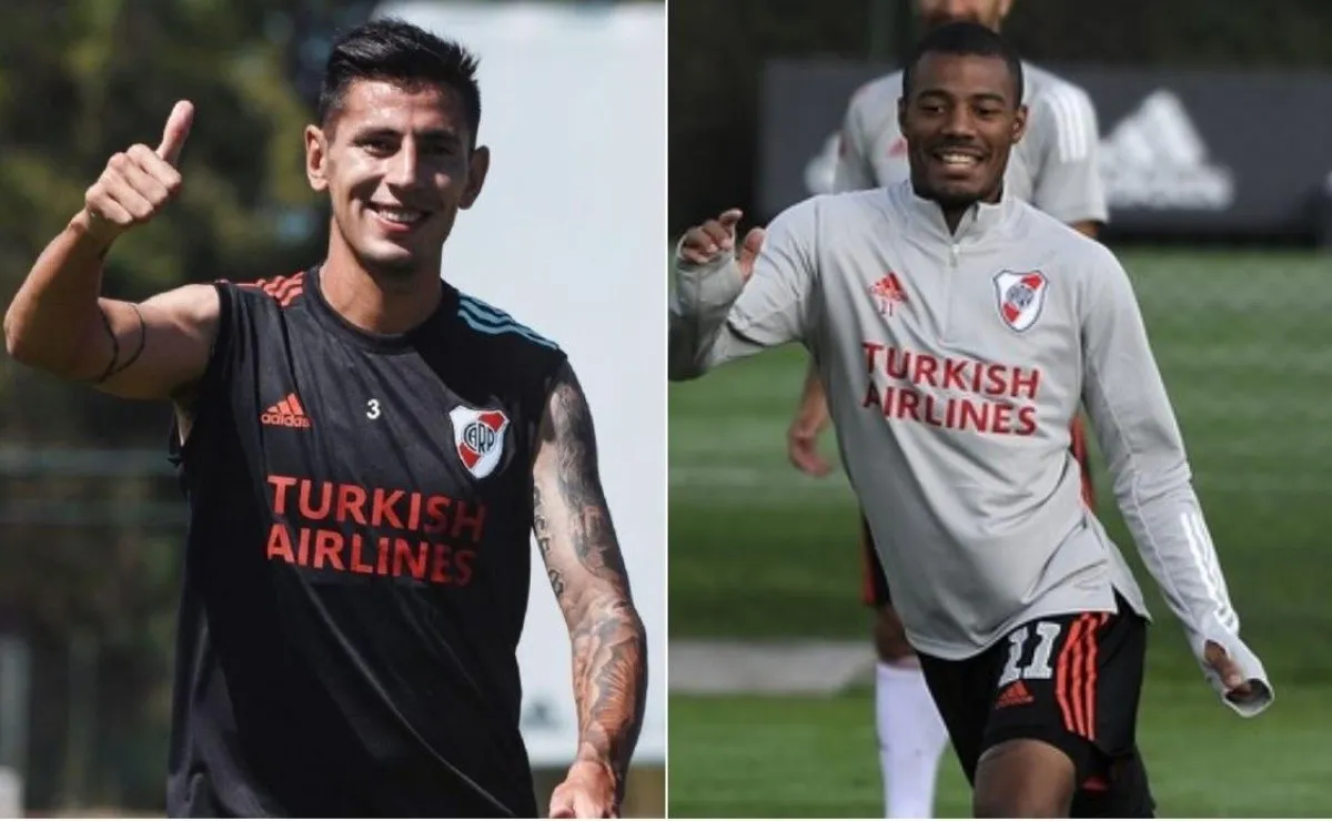 Fabrizio Angileri y Nicolás De La Cruz cuentan con grandes chances de jugar frente a Mineiro.