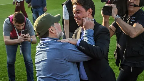 Marcelo Gallardo y el último encuentro emotivo con Diego Maradona.