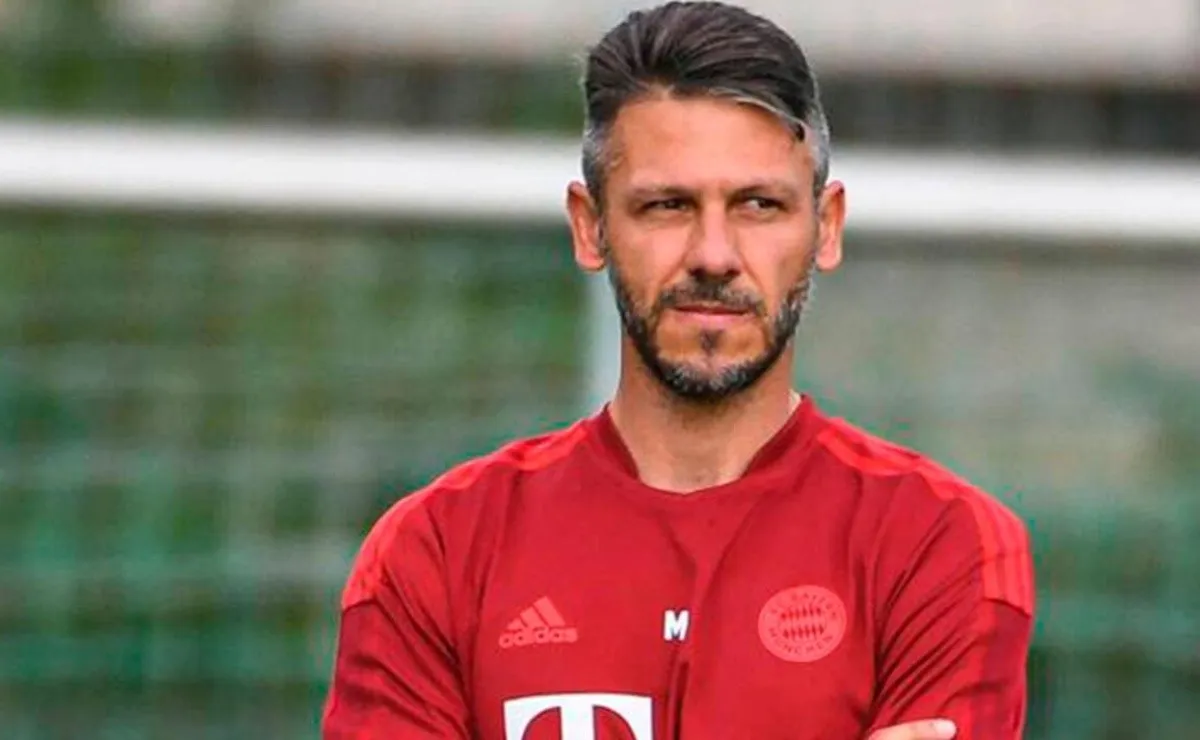 Martín Demichelis, el ex River que se encuentra dirigiendo al segundo equipo del Bayern Munich con resultados más que interesantes.