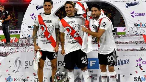 Enzo Pérez y Leonardo Ponzio ya habían tenido grandes gestos con sus compañeros que no pudieron estar en la final de la Supercopa contra Racing.