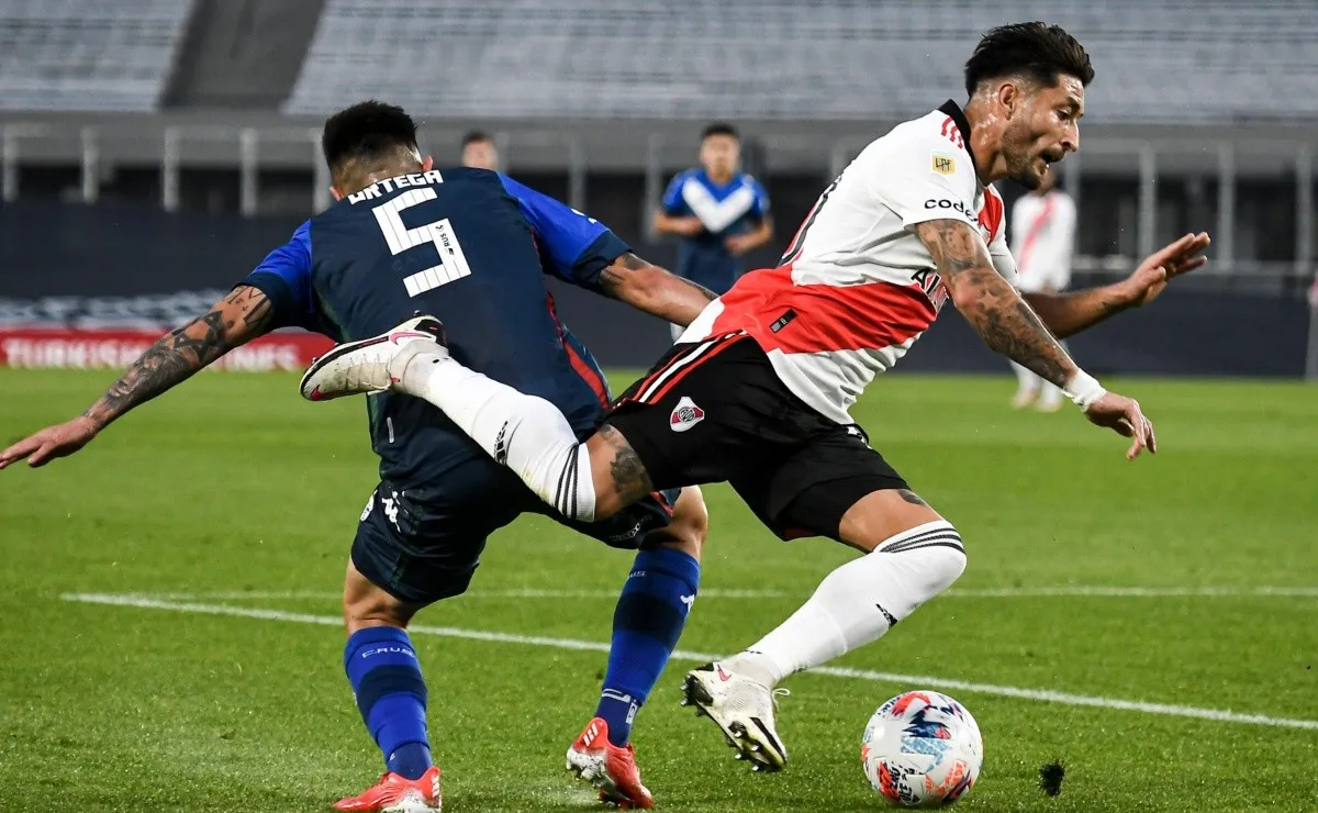 Milton Casco fue la gran figura de River contra Vélez por la sexta fecha de la Liga Profesional y fue quien lideró todas las estadísticas del equipo.