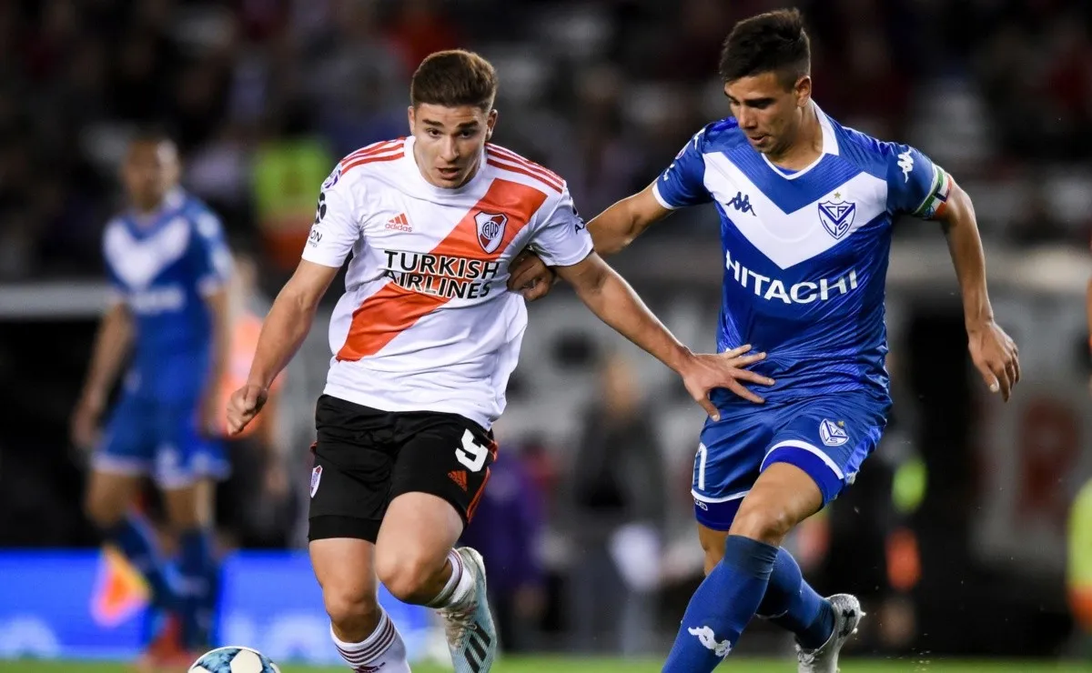 River enfrentará a Vélez en el Estadio Monumental por la sexta fecha de la Liga Profesional.