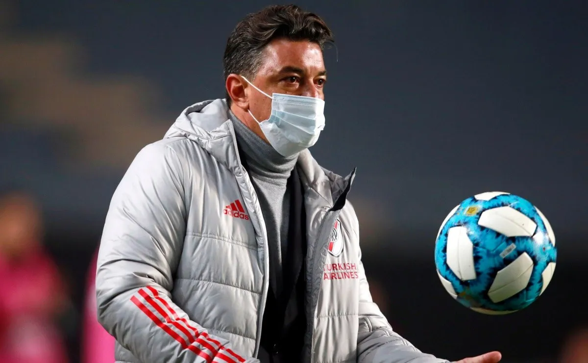 Marcelo Gallardo ya piensa el equipo para la revancha frente a Atlético Mineiro