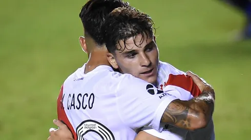 Milton Casco se perfila para reemplazar a Gonzalo Montiel contra Atlético Mineiro por la Copa Libertadores y Julián Álvarez para hacerlo por Suárez si es que el cordobés no llega.