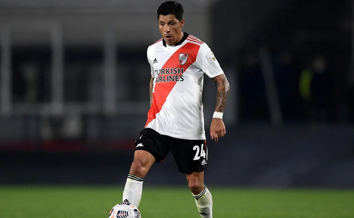 Enzo Pérez jugará al límite de amarillas ante Mineiro