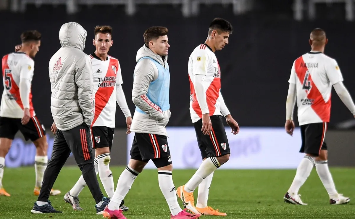 River y una racha adversa que preocupa a Gallardo.